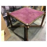 Vintage flip top gaming table