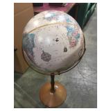Replogle 16 inch diameter globe on stand C.