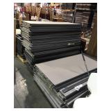 Large lot of Haworth cubicle paneling
