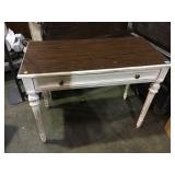 Vintage single drawer hall table