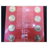 2008 Presidential $1 Coin Uncirculated Set