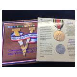 Commemorative Coin & Victory Medal Set