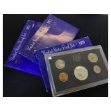 1970, 1971 & 1972 US PROOF SETS