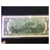 $2 Bill w/ Star Wars Scene
