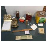 Vintage advertising items such has, Chevron