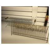 2 vintage record stands