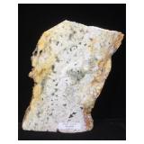 Sea jasper slice, approx 8 1/2 inches long