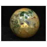 Gemstone desktop globe, 3 inches, NWT, no issues