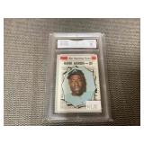 1970 topps hank aaron graded