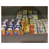 Large sealed sports card packs