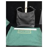 Black leather Cole Haan purse with dust bag