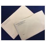 2- sealed 1962 Silver Proof Coin Sets