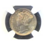 1923 NGC MS64 Mercury Dime