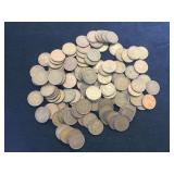 Lot of Canadian Die-Break Pennies