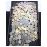 Large lot of Buffalo Nickels