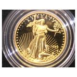 1/10 oz. Gold 1992  $5 American Eagle