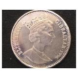 1 Crown Coin depicting Elvis