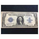 1923  $1 Horse Blanket Silver Certificate, w/ coa