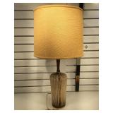 Danish Modern design lamp circa 1970 pottery &