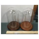 2 Glass pocket watch displays