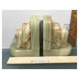 Onyx bookends