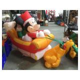 Christmas Mickey Mouse & friends inflatables,