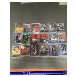 29 cases of nascar cards in cases