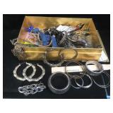 Box of costume jewelry