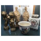 Vintage items inc Pr ceramic Chinese Ancestor