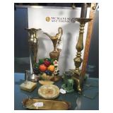 Vintage estate lot, Frankart style green Elephant