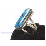 Sterling & Spiderweb Turquoise Southwest style