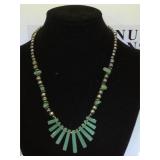Beaded & Jade necklace