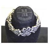 Sterling Hard core Elegance bracelet, 139.4g