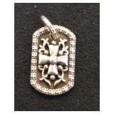 Sterling Hard Core Elegance pendant, 11.7g