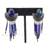 Sterling & Turquoise,/ Lapis Southwest style