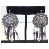 Sterling & freshwater pearl Southwest style