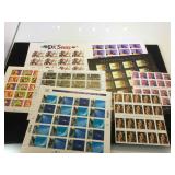 Assortment of unused stamps, $56,20 face value