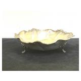 900 Silver antique footed bowl