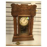 Sessions oak gingerbread kitchen clock with