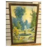 Original R Atkinson Fox print, Morris and