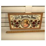 God Bless Our Home, foil picture