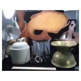 Group of Country antiques and collectibles,