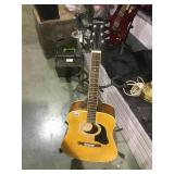 Silvertone Pro pd2 acoustic guitar, neck is