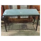 Lighted utility bench