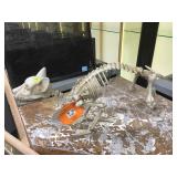 Halloween skeleton cat LED