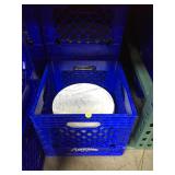 Lot of 5 crates of Rene Ozorio bowls and plates