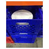 Lot of 6 crates of Rene Ozorio plates  - various