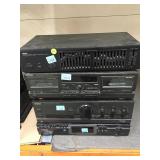 Lot of stereo equipment- see photos