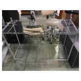 NSF stainless half rack