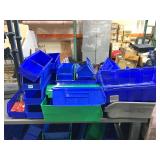 Lot of parts organizing bins